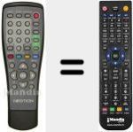 Comando &agrave; dist&acirc;ncia substituto de REMCON665