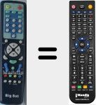 Comando &agrave; dist&acirc;ncia substituto de DSR 5500 DELUXE