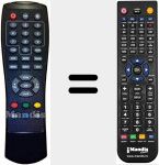 Comando &agrave; dist&acirc;ncia substituto de LEPREPVR-1