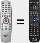 Comando &agrave; dist&acirc;ncia substituto de REMCON019