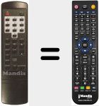 Comando &agrave; dist&acirc;ncia substituto de REMCON068