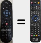 Comando &agrave; dist&acirc;ncia substituto de ESi-160