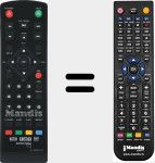 Comando &agrave; dist&acirc;ncia substituto de IR1650TNT