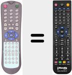 Comando &agrave; dist&acirc;ncia substituto de RC13