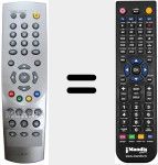 Comando à distância substituto de RC 633 (014002900)