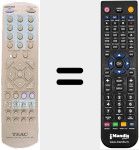 Comando &agrave; dist&acirc;ncia substituto de RC 867