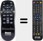 Comando &agrave; dist&acirc;ncia substituto de Soundbridge