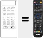 Comando à distância substituto de REMCON095