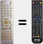 Comando &agrave; dist&acirc;ncia substituto de Vision-SLX