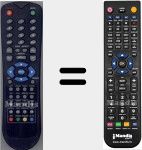 Comando &agrave; dist&acirc;ncia substituto de LCD71907220