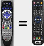 Comando &agrave; dist&acirc;ncia substituto de RCC004