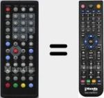 Comando &agrave; dist&acirc;ncia substituto de RC48