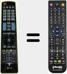 Comando &agrave; dist&acirc;ncia substituto de AKB72914206