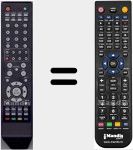 Comando &agrave; dist&acirc;ncia substituto de I14000000493