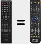 Comando &agrave; dist&acirc;ncia substituto de 076R0RD011