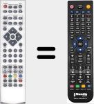 Comando &agrave; dist&acirc;ncia substituto de XMURMC0039