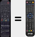 Comando &agrave; dist&acirc;ncia substituto de CCR520