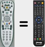 Comando à distância substituto de Cisco001