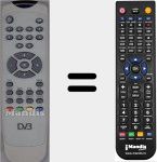 Comando à distância substituto de DSR5010