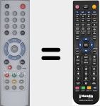 Comando &agrave; dist&acirc;ncia substituto de DSR750TS