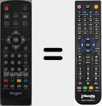 Comando &agrave; dist&acirc;ncia substituto de RT5520