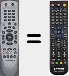 Comando à distância substituto de FSR-1000DR