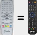 Comando &agrave; dist&acirc;ncia substituto de 320T