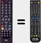 Comando &agrave; dist&acirc;ncia substituto de HX-40