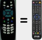 Comando &agrave; dist&acirc;ncia substituto de Homecast002