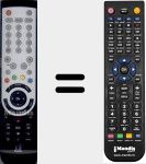 Comando &agrave; dist&acirc;ncia substituto de IDL-550 S