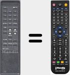 Comando &agrave; dist&acirc;ncia substituto de MRC550