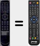 Comando &agrave; dist&acirc;ncia substituto de RCU 800