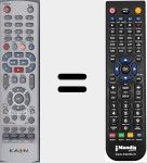 Comando à distância substituto de W6023-0145-0331