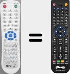 Comando &agrave; dist&acirc;ncia substituto de NPG006