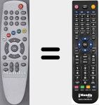 Comando &agrave; dist&acirc;ncia substituto de 5000-V2