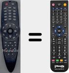 Comando &agrave; dist&acirc;ncia substituto de Opentel004