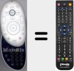 Comando à distância substituto de Orange001