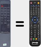 Comando à distância substituto de Others004