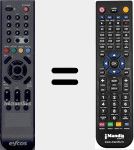 Comando à distância substituto de S3012-CI