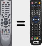 Comando à distância substituto de FSR-5000TDR