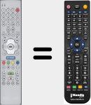 Comando à distância substituto de ScientificAtlanta002