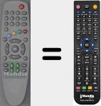 Comando &agrave; dist&acirc;ncia substituto de SUN003