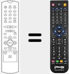 Comando à distância substituto de 30025307