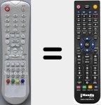 Comando &agrave; dist&acirc;ncia substituto de RC44BRM4