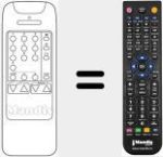 Comando &agrave; dist&acirc;ncia substituto de 22T1