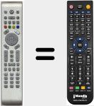 Comando &agrave; dist&acirc;ncia substituto de TM4901IDTV