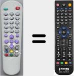 Comando à distância substituto de RCPREMIO