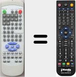 Comando &agrave; dist&acirc;ncia substituto de DCS1420