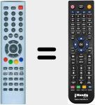 Comando &agrave; dist&acirc;ncia substituto de GK23J2C8