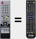 Comando &agrave; dist&acirc;ncia substituto de RCL05